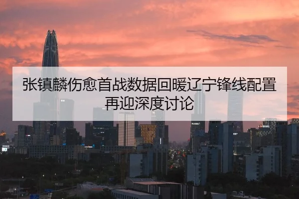 张镇麟伤愈首战数据回暖辽宁锋线配置再迎深度讨论